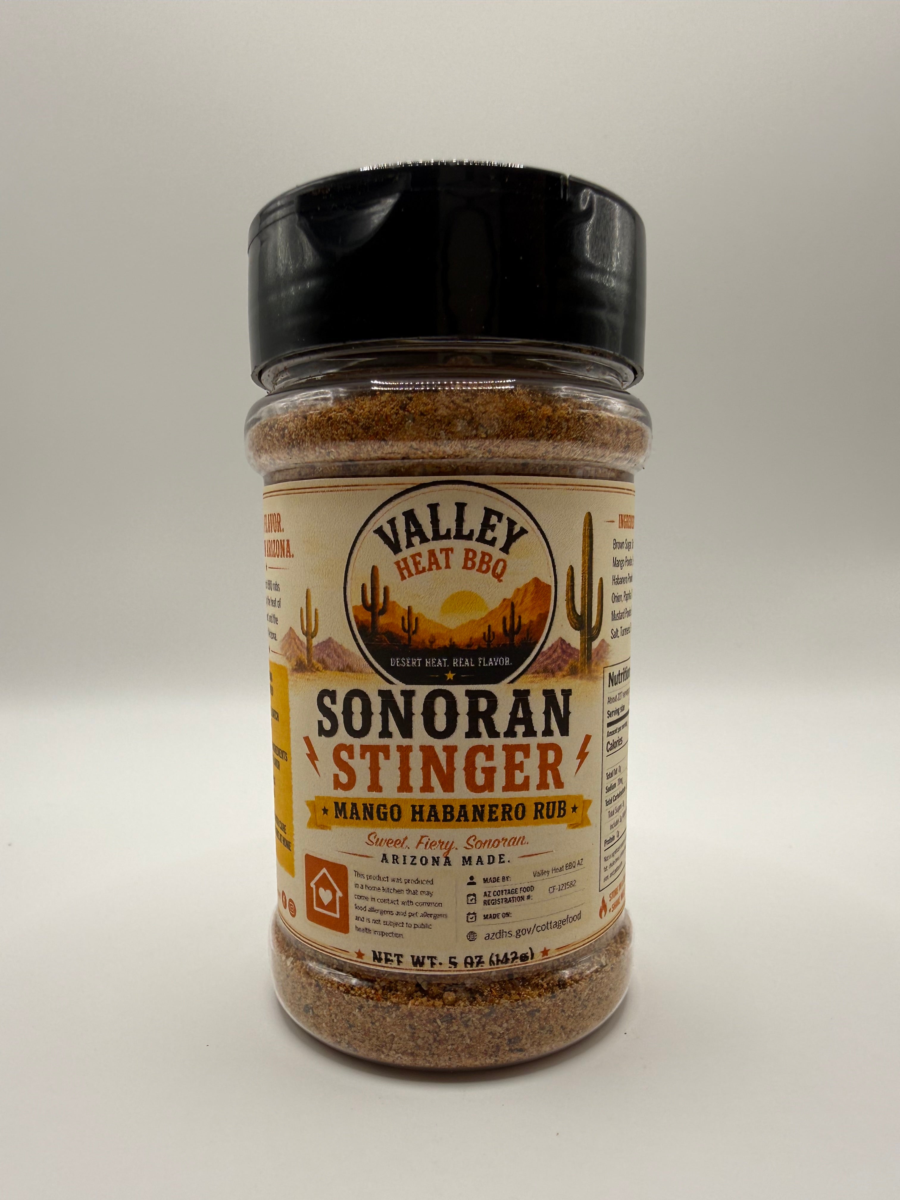 Sonoran Stinger Mango Habanero BBQ Rub